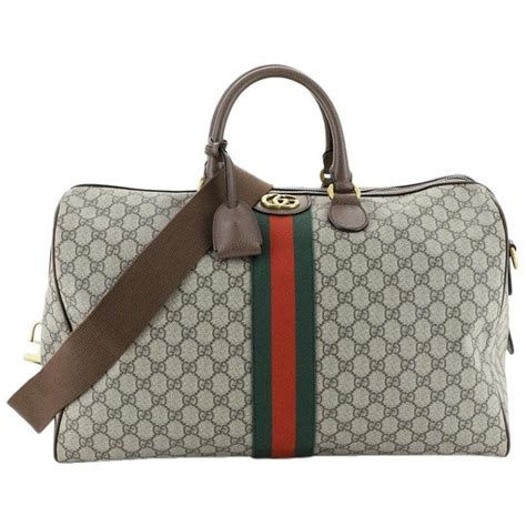 gucci large carry-on duffle bag|Gucci duffle bag vintage.